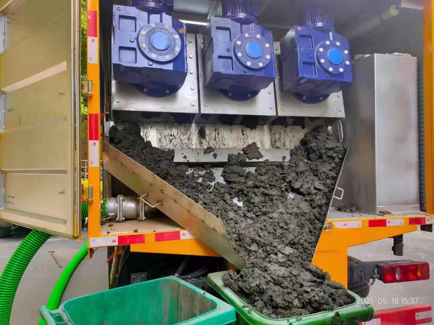 班玛化粪池清掏城市维护站-泥浆净化干湿分离处理